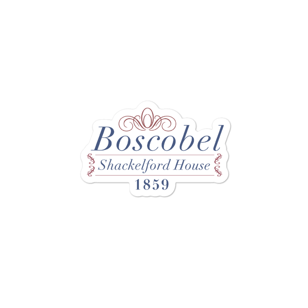 Boscobel Shackelford Sticker