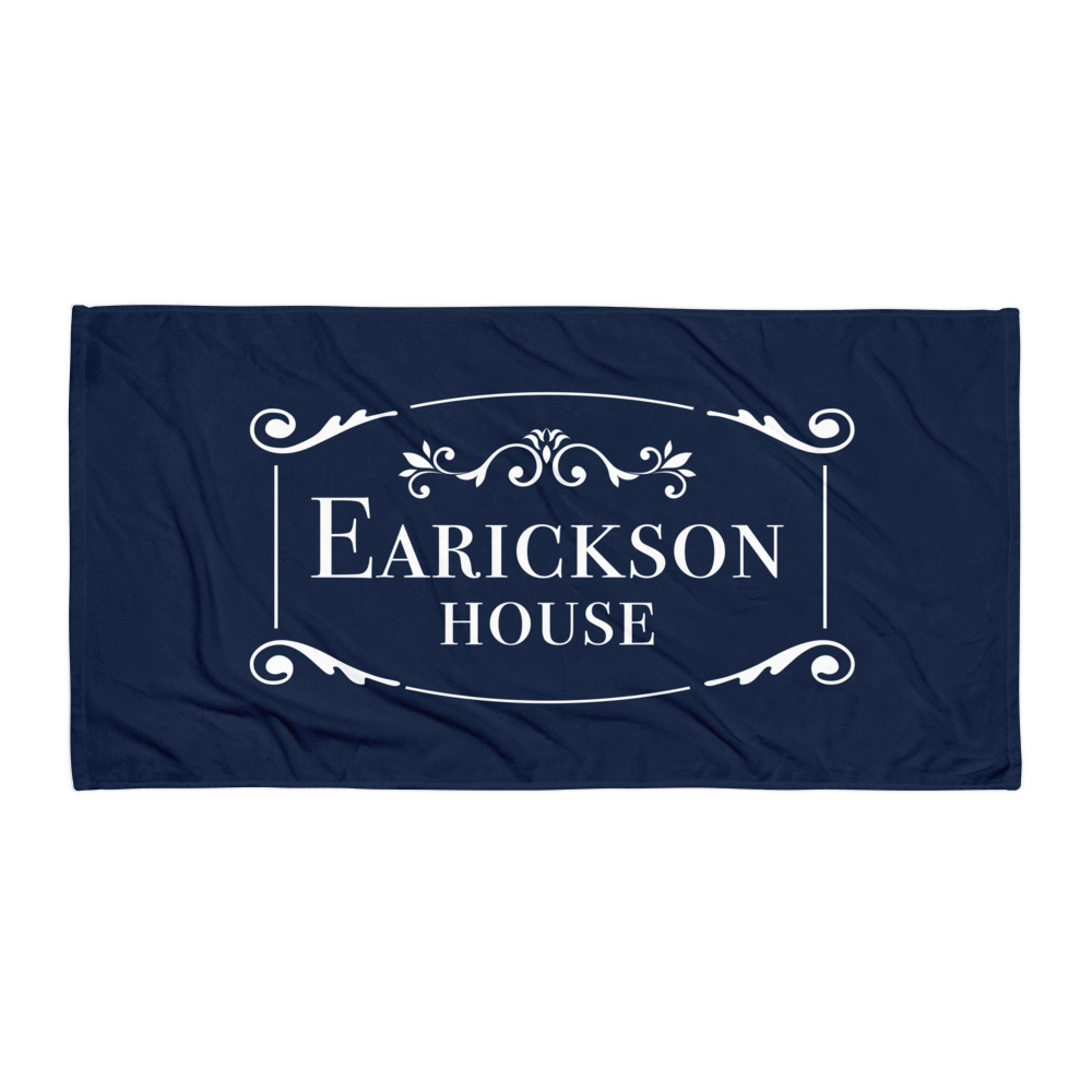 Glasgow MO Earickson House Beach Towel