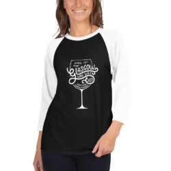 Glasgow Chamber of Commerce 2023 Wine Walk - 3/4 sleeve raglan shirt