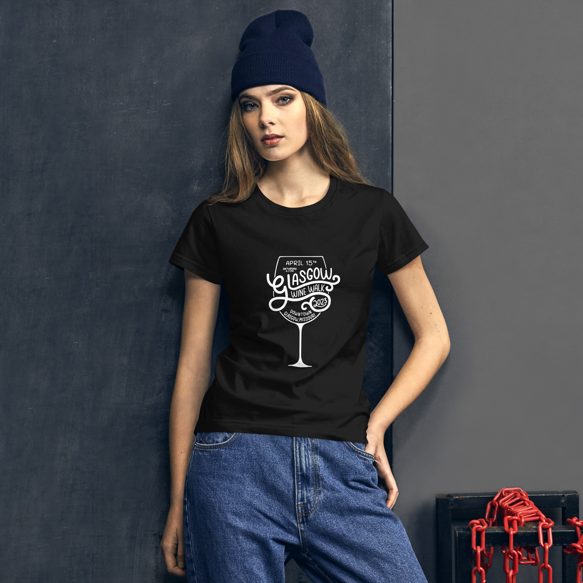 Sips about to go down - Glasgow Chamber of Commerce 2023 - Women's short sleeve t-shirt - Image 2
