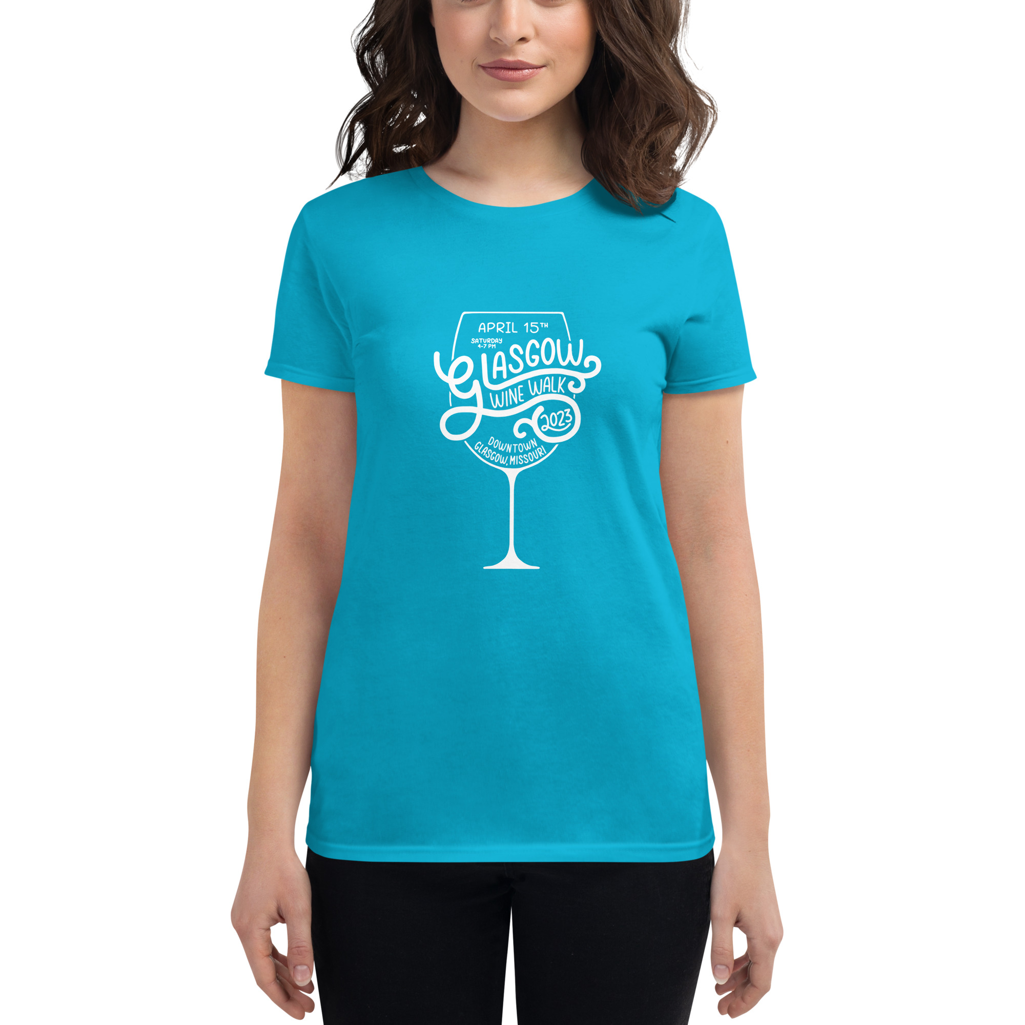 It's called a tasting - Glasgow Chamber of Commerce 2023 Wine Walk - Women's short sleeve t-shirt - Image 8