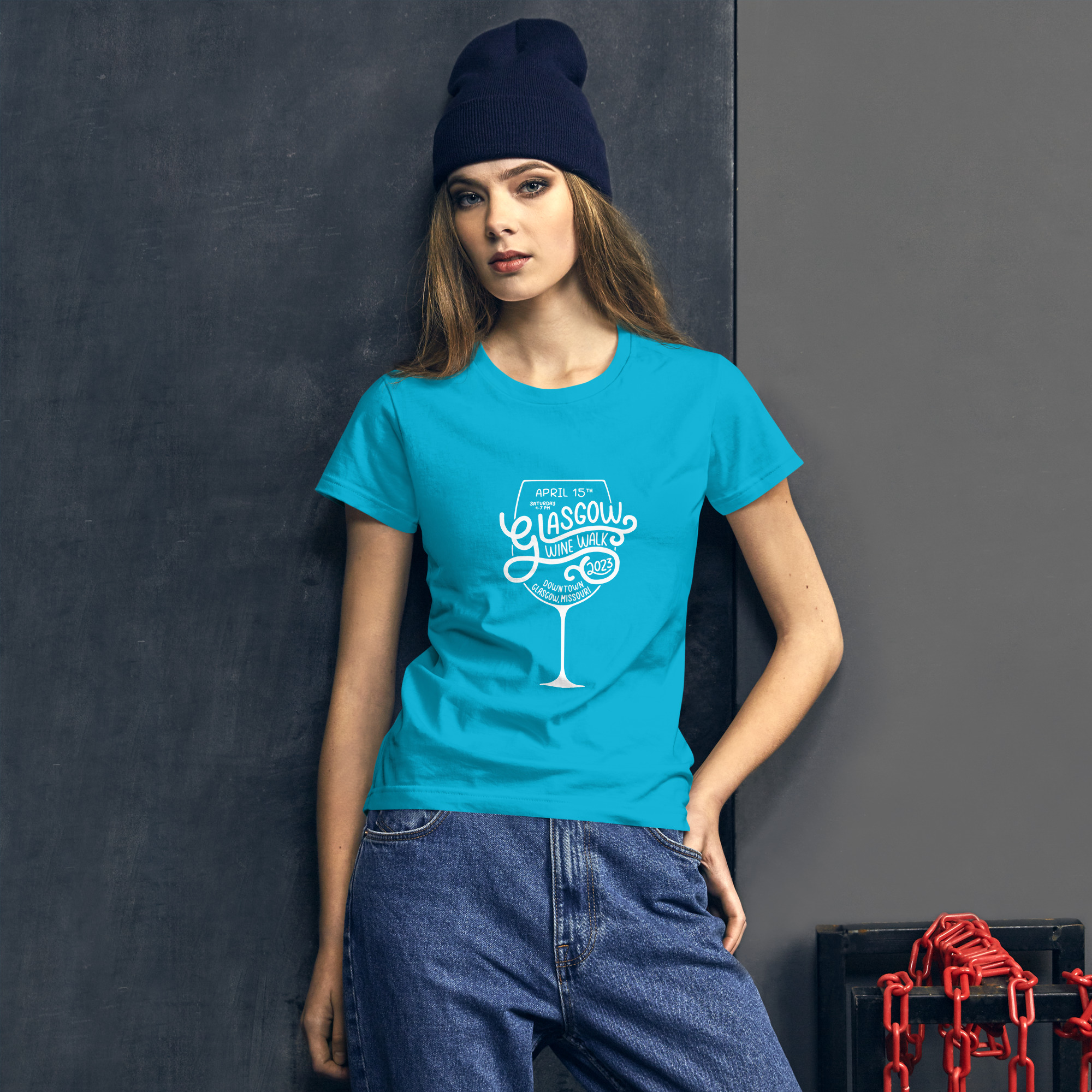 Sips about to go down - Glasgow Chamber of Commerce 2023 - Women's short sleeve t-shirt - Image 7