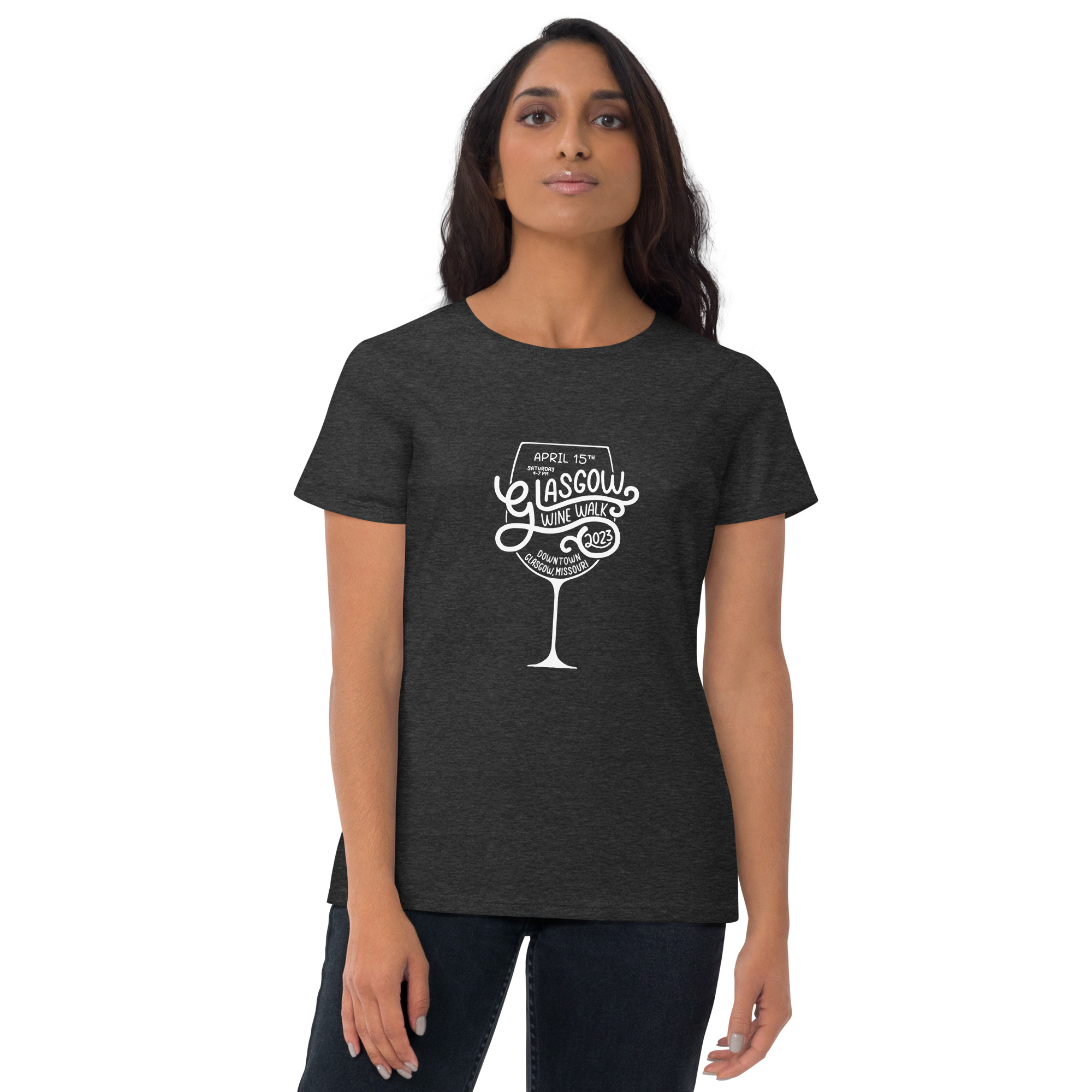 If you have to ask - Glasgow Chamber of Commerce 2023 Wine Walk - Women's short sleeve t-shirt - Image 5