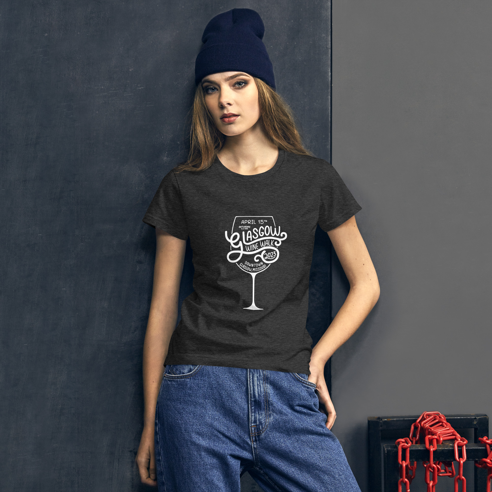 Sips about to go down - Glasgow Chamber of Commerce 2023 - Women's short sleeve t-shirt - Image 4
