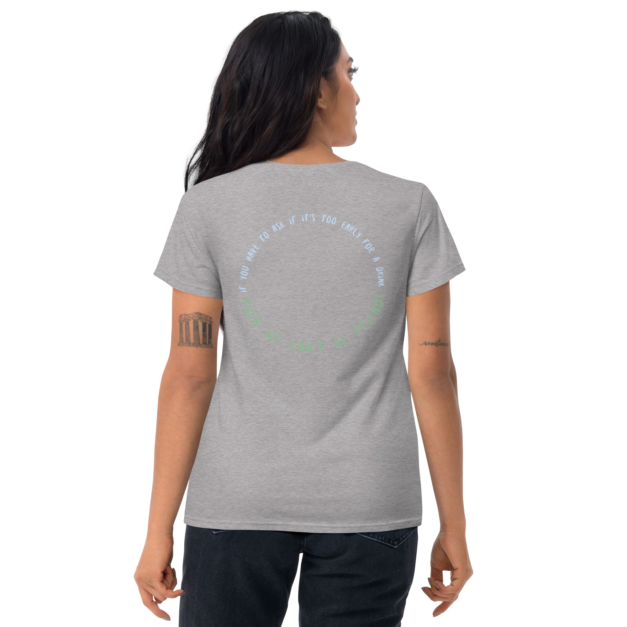 If you have to ask - Glasgow Chamber of Commerce 2023 Wine Walk - Women's short sleeve t-shirt - Image 12