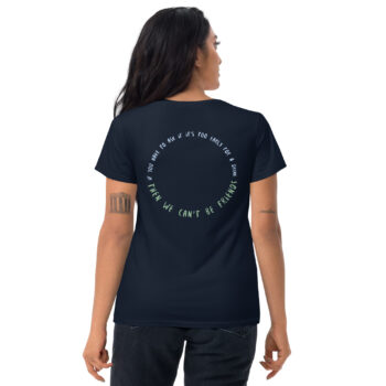 If you have to ask - Glasgow Chamber of Commerce 2023 Wine Walk - Women's short sleeve t-shirt - Image 4