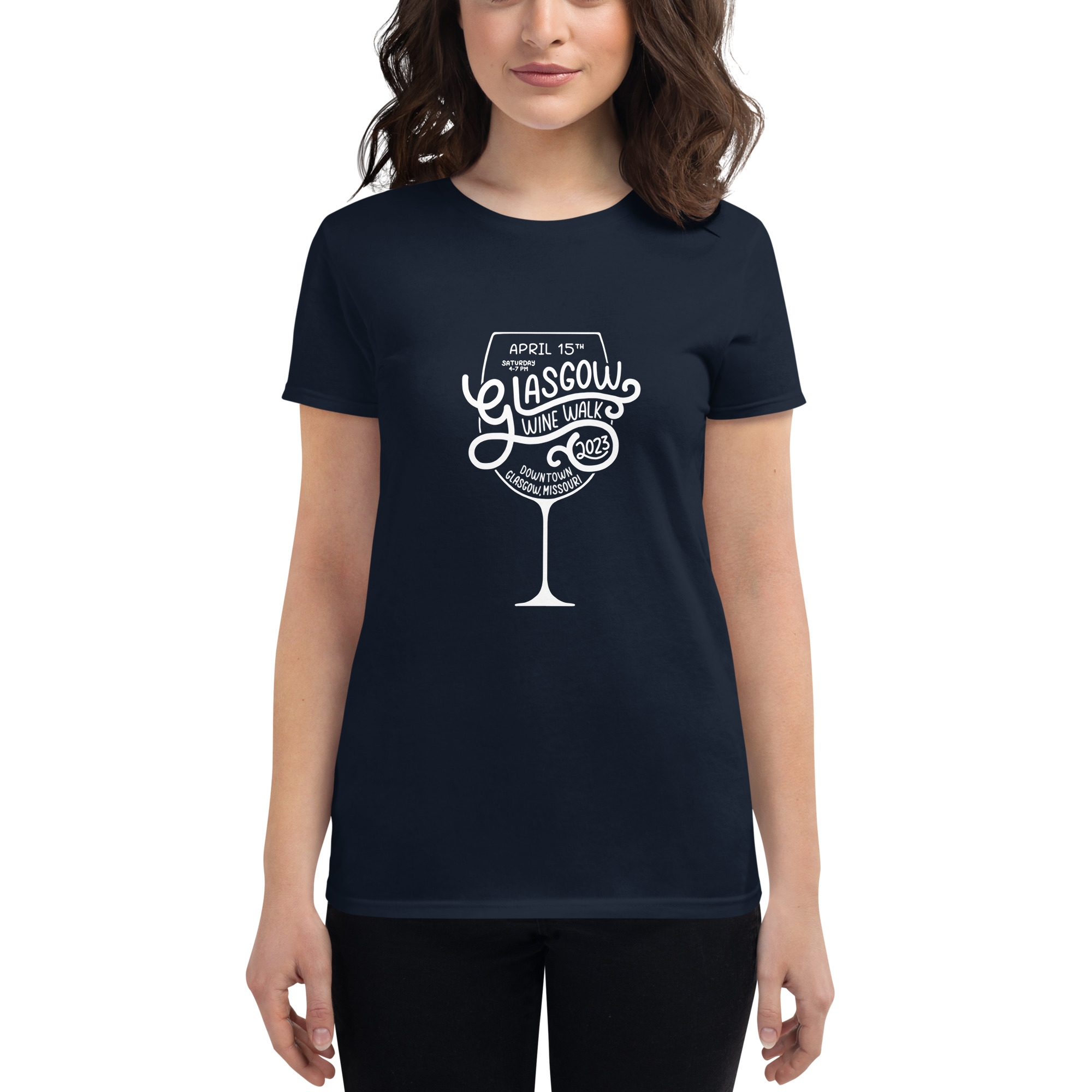 It's called a tasting - Glasgow Chamber of Commerce 2023 Wine Walk - Women's short sleeve t-shirt - Image 3