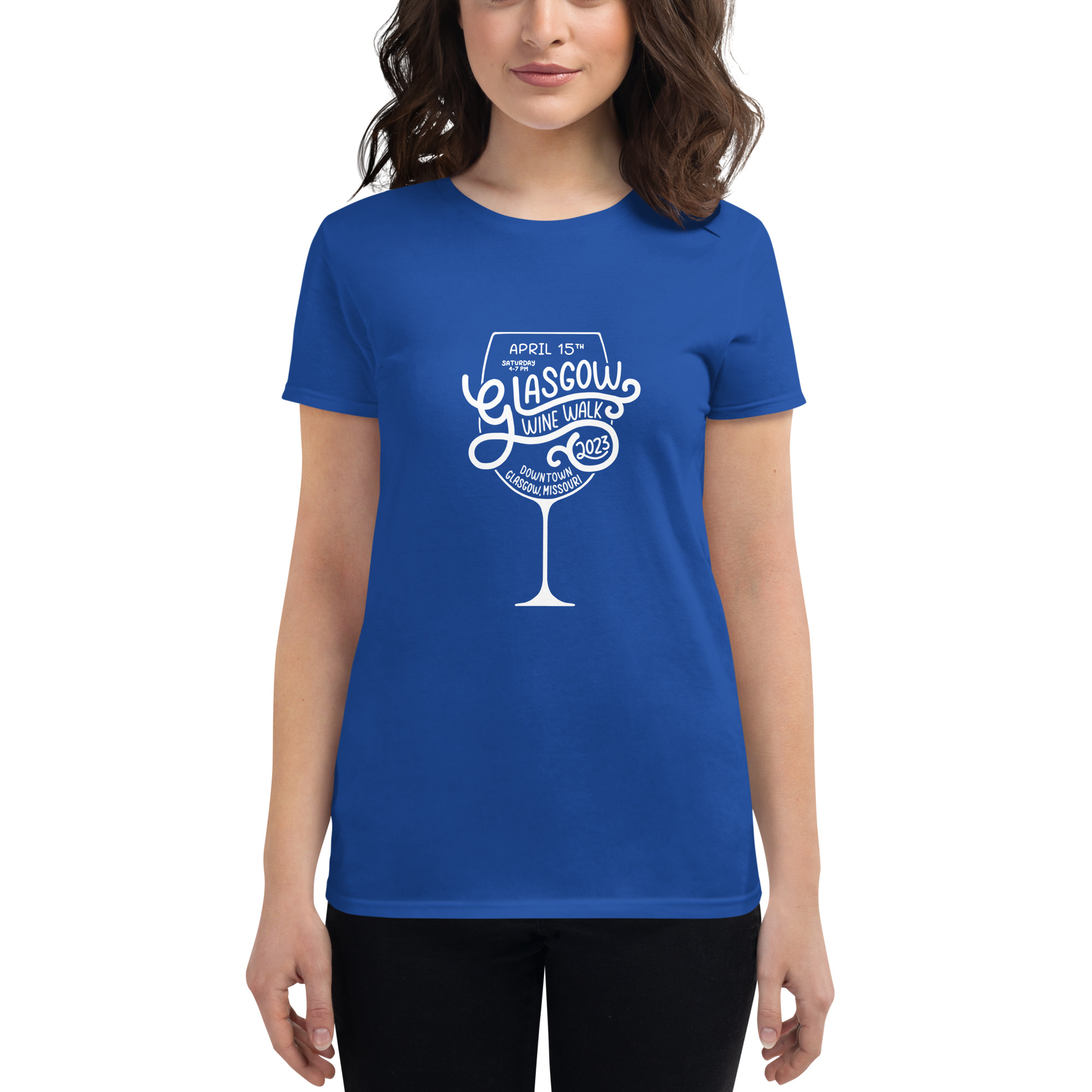 It's called a tasting - Glasgow Chamber of Commerce 2023 Wine Walk - Women's short sleeve t-shirt - Image 6
