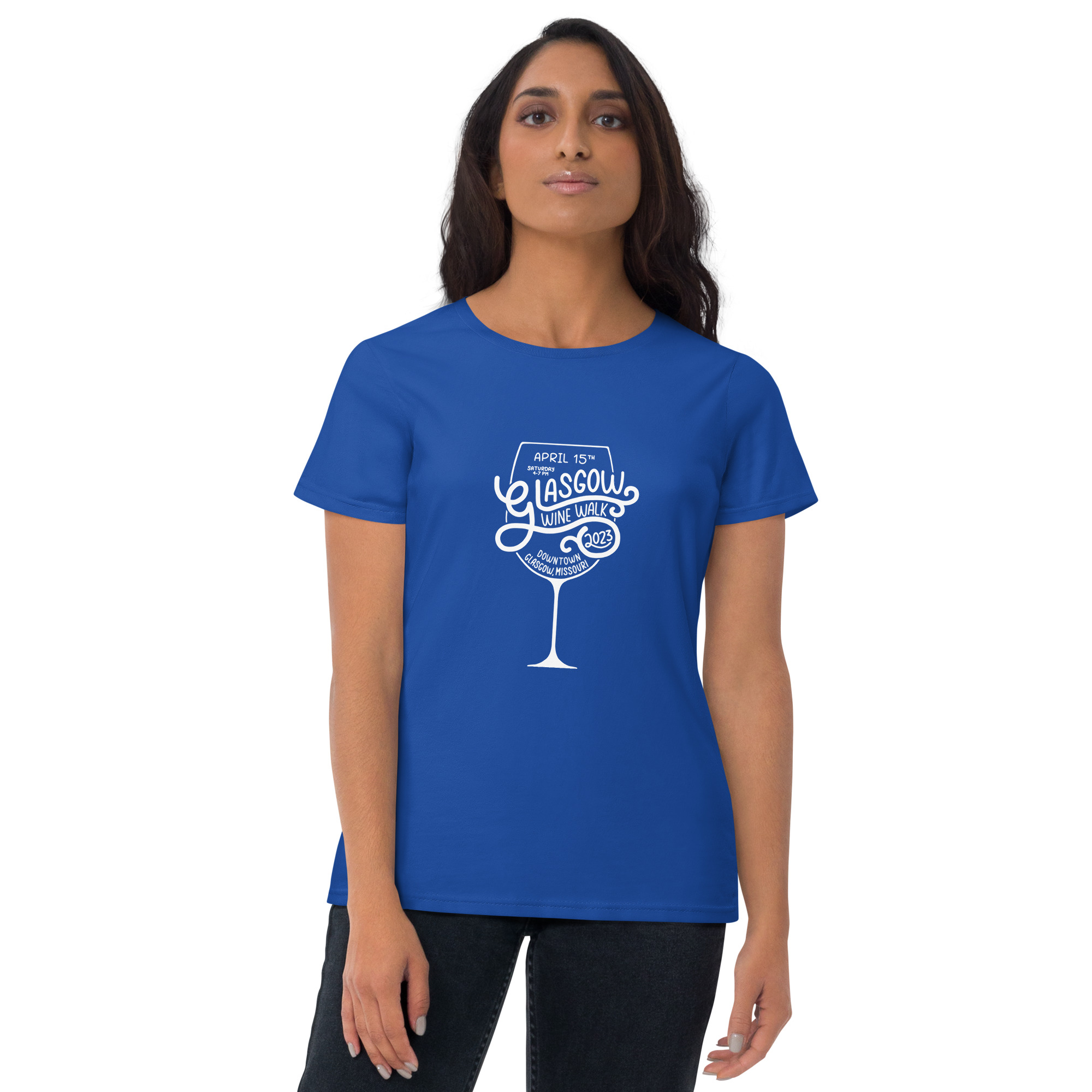 If you have to ask - Glasgow Chamber of Commerce 2023 Wine Walk - Women's short sleeve t-shirt - Image 9