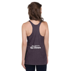Sips About to Go Down - Glasgow Chamber of Commerce 2023 Wine Walk - Women's Racerback Tank