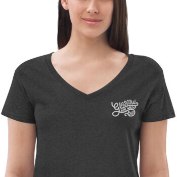 Glasgow Chamber of Commerce 2023 Wine Walk - Women’s recycled v-neck t-shirt - Image 5